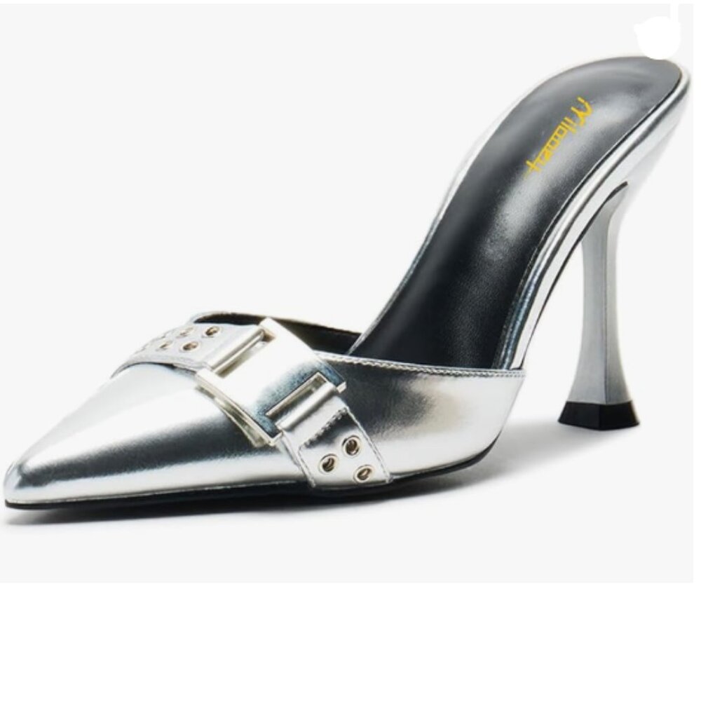 Metallic Women's Mules